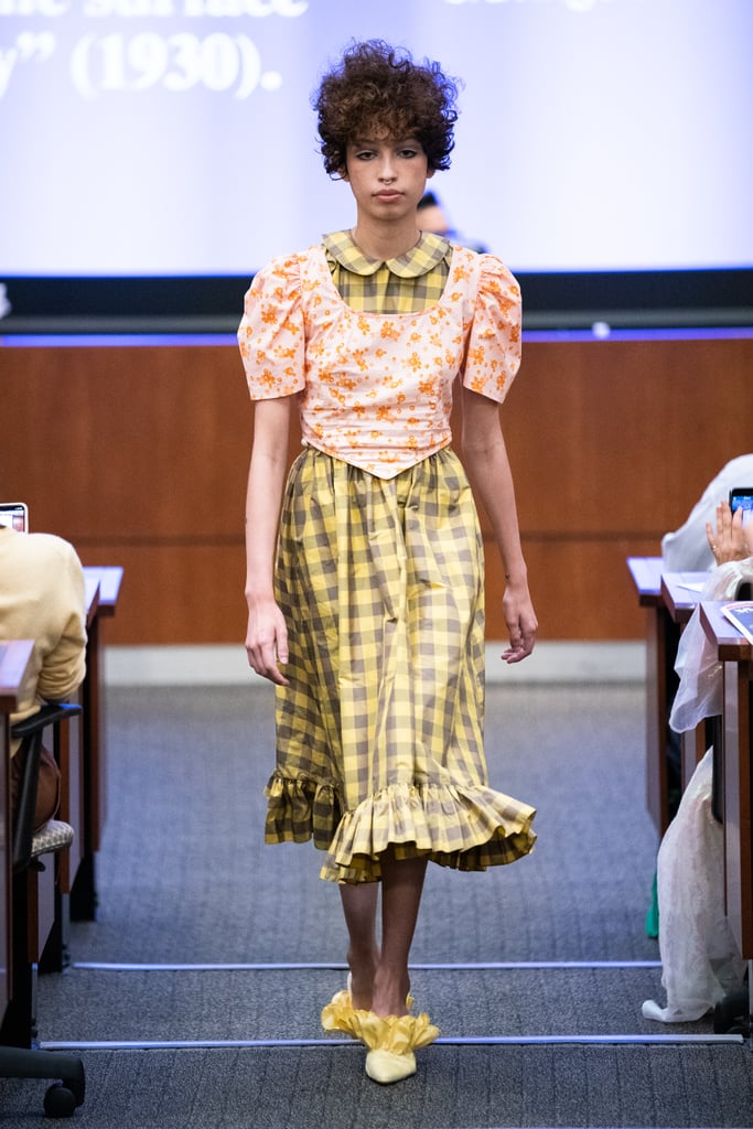 Puffy Sleeves on the Batsheva Runway at New York Fashion Week