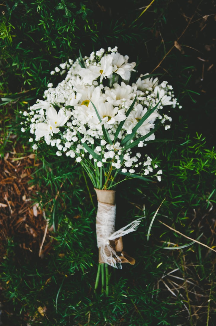 Simple Bridal Bouquet DIY Wedding Ideas 2017 POPSUGAR