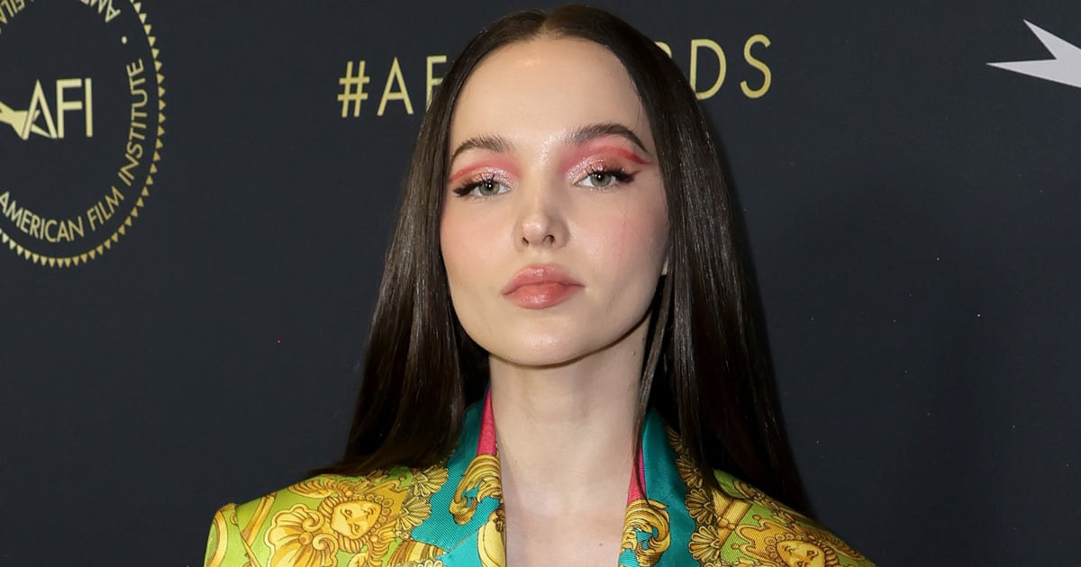Dove Cameron’s Printed Versace Suit Is Straight From the Runway