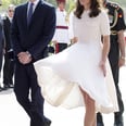 9 Times Kate Middleton's Outfit Was No Match For a Gust of Wind