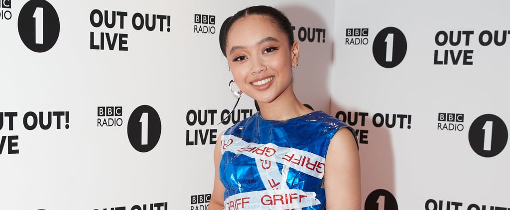 Griff Wears Alexandra Moura Outfit to Radio 1 Out Out Live