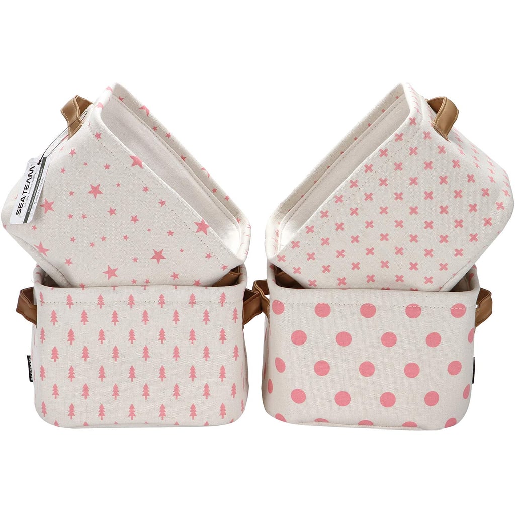 Foldablel Linen & Cotton Fabric Storage Bins Best Amazon Prime Day 2020 Deals on Toys and Kids