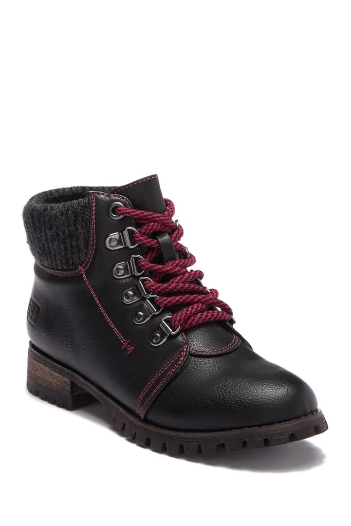 the modern utility lace up boot