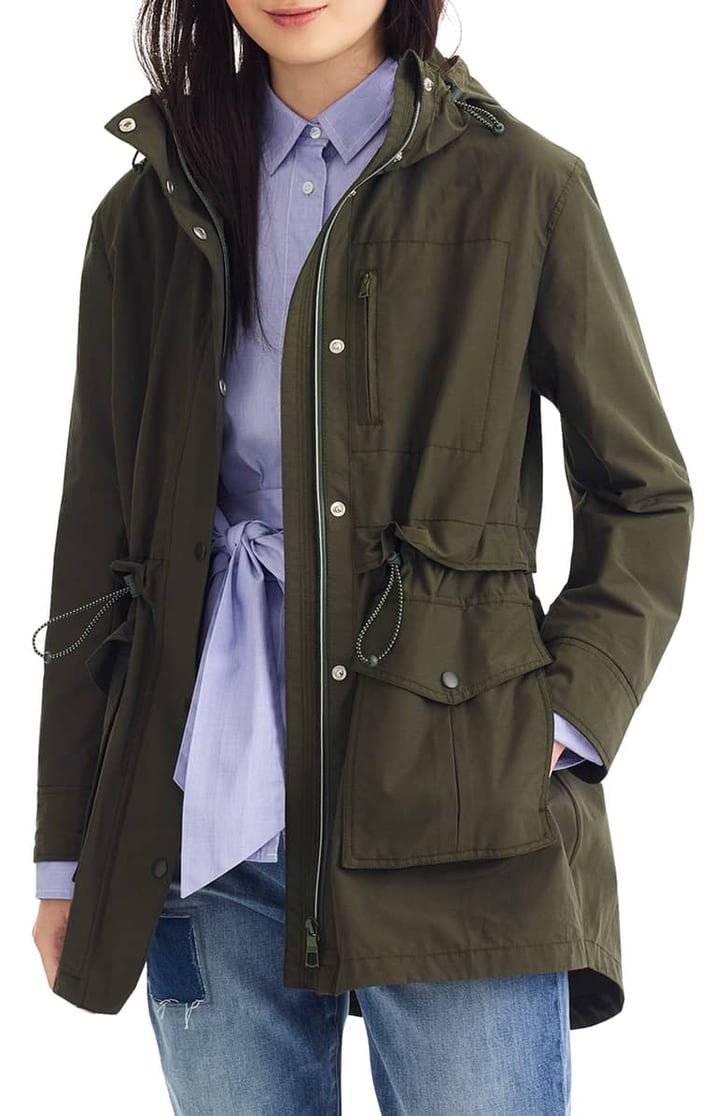 J.Crew Perfect Raincoat Best Raincoats 2019 POPSUGAR Fashion Photo 3
