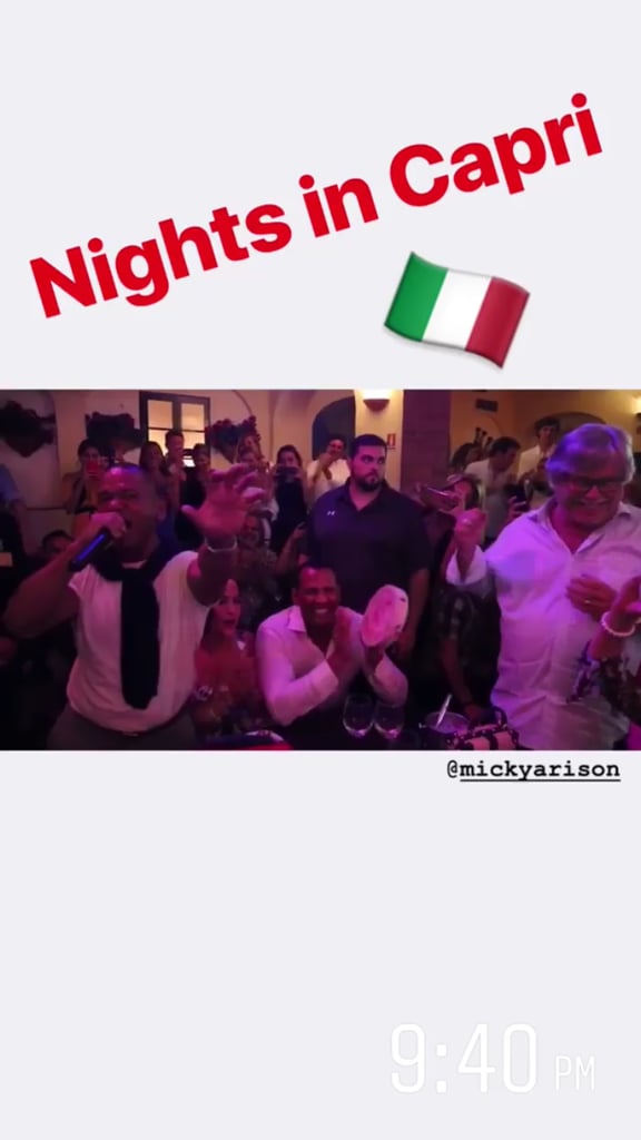 Jennifer Lopez and Alex Rodriguez's Vacation in Italy 2018