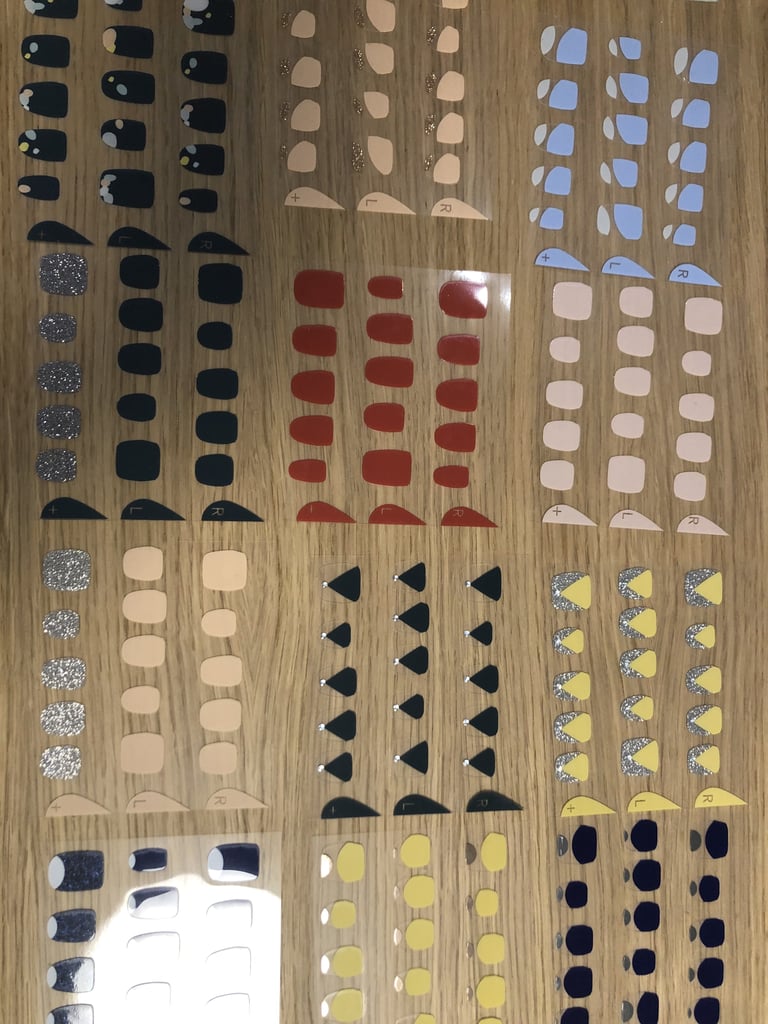 Nail Wraps After Personalization