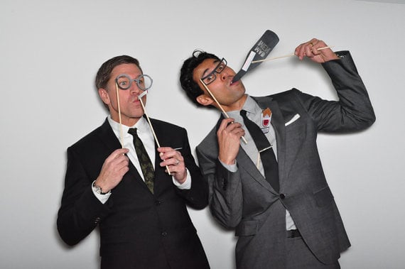 Mad Men photo booth prop collection