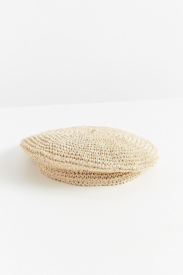 Urban Outfitters Straw Beret