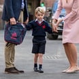 A Very Smart and Serious-Looking Prince George Attends His First Day of School