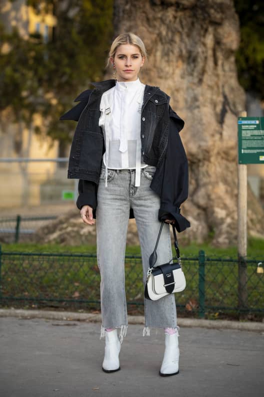 How to Wear Ankle Boots With Jeans POPSUGAR Fashion