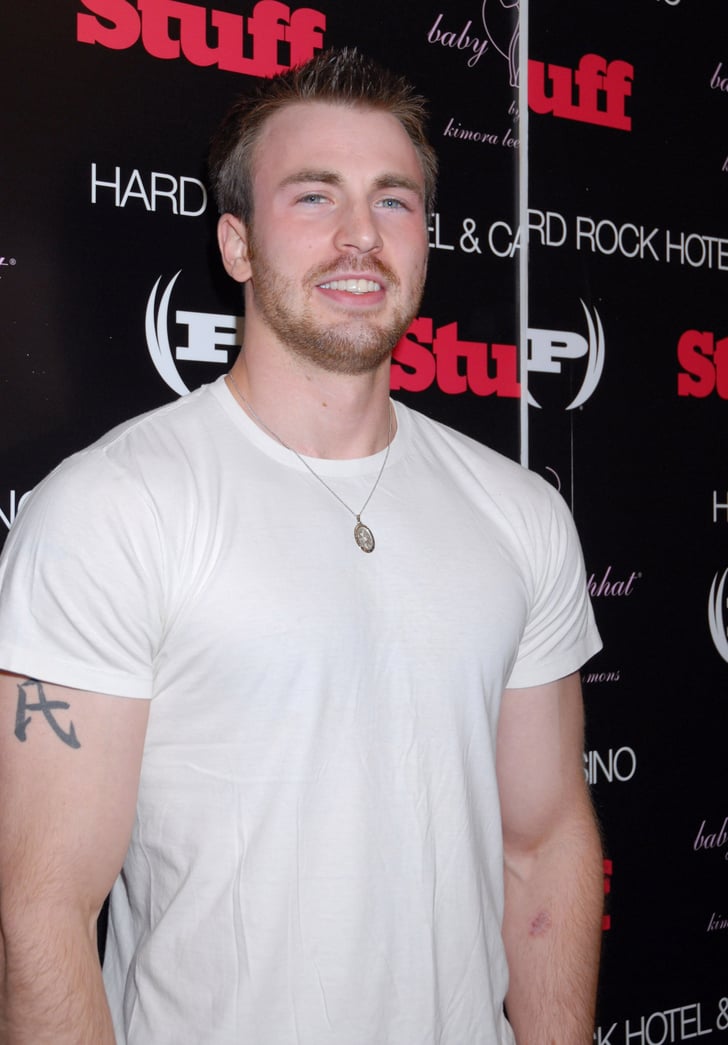 Chris Evans's Chinese Character Tattoo | Does Chris Evans ...