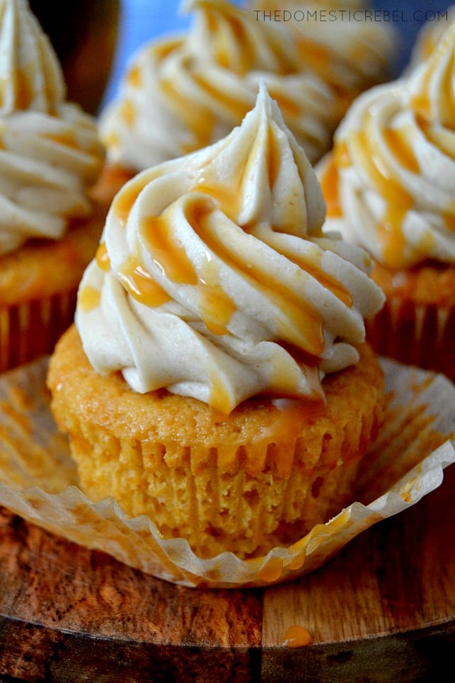 Butterbeer Cupcakes