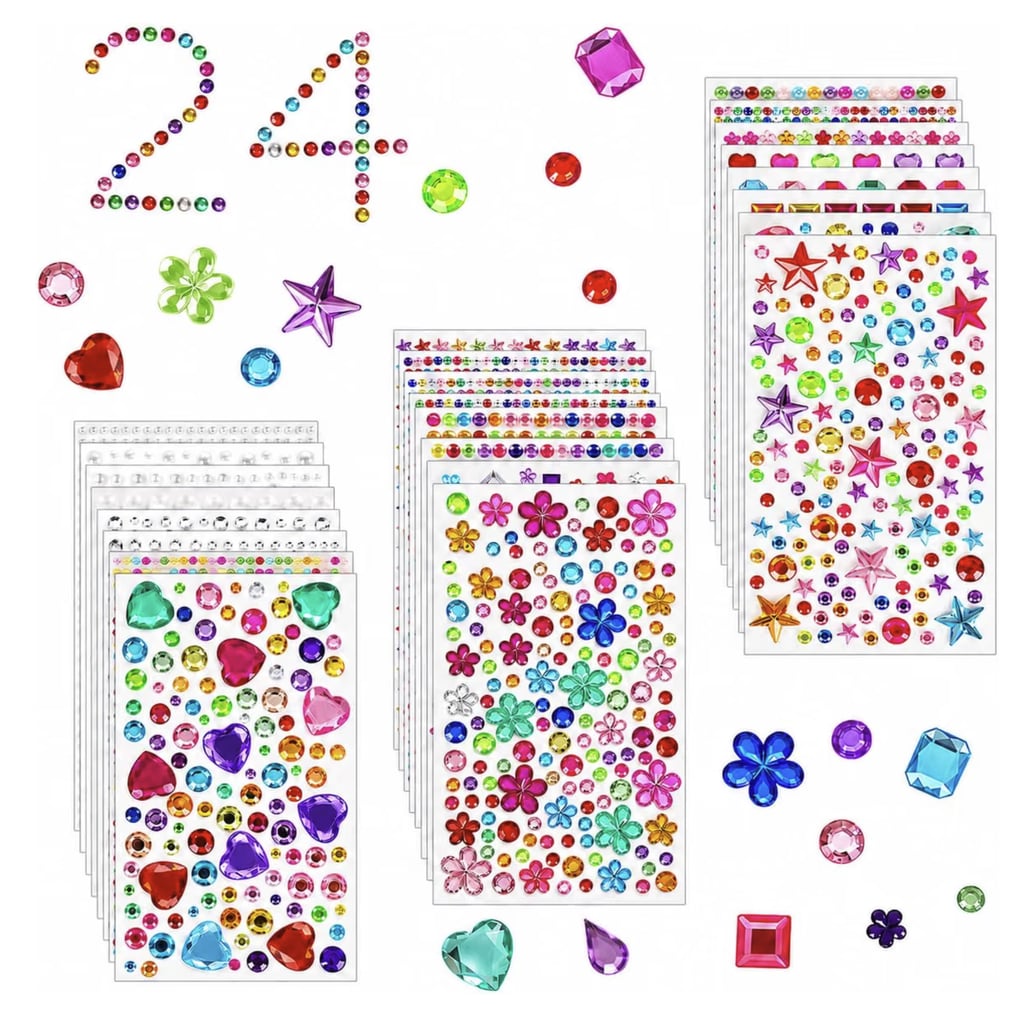 Sopeiouo Gem Stickers ($12)
Stickers are never going to be a bad idea, as they are an affordable (and simple) way to customize anything you'd like. I can't wait to bedazzle my office supplies this fall.
