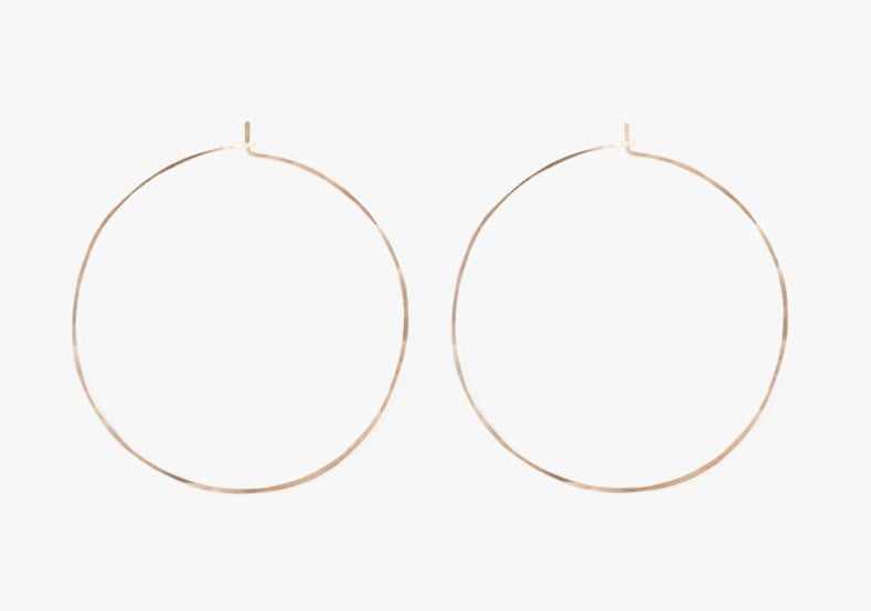 Large Floating Hoops