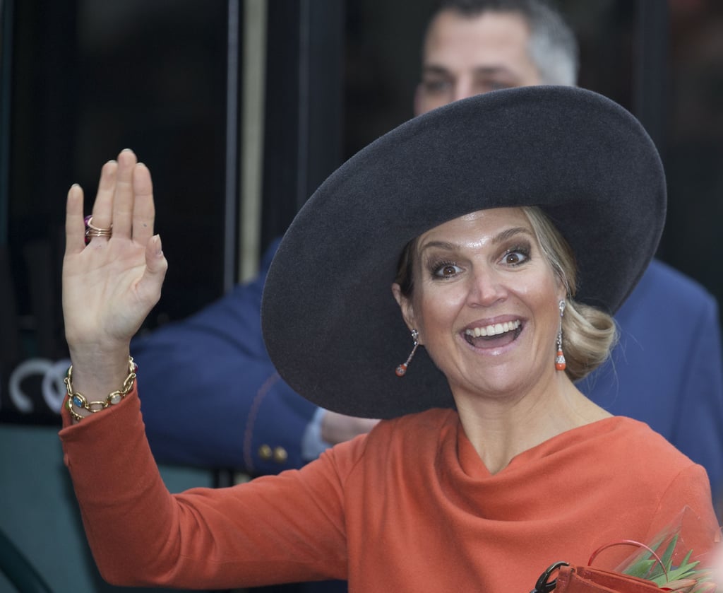 Queen Maxima of the Netherlands' Happy Faces