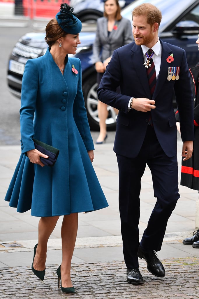 Prince Harry and Kate Middleton at Anzac Day Service 2019