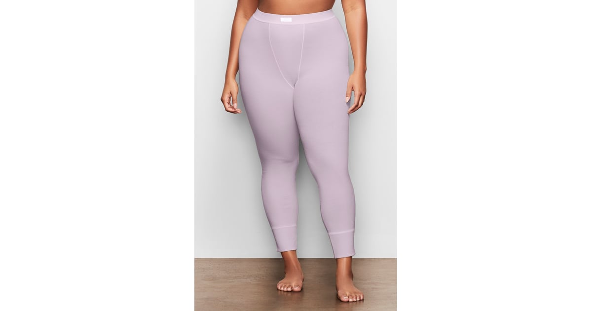 SKIMS Cotton Rib Thermal Leggings | The Best Plus-Size ...