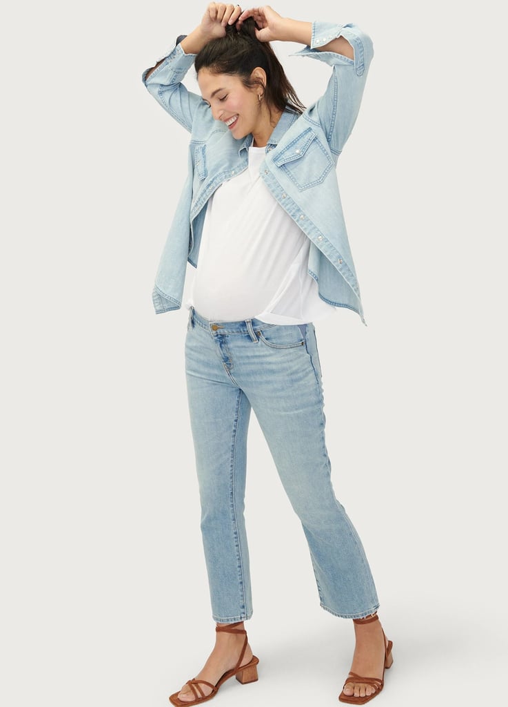 Cropped Jeans: Hatch The Crop Maternity Jean