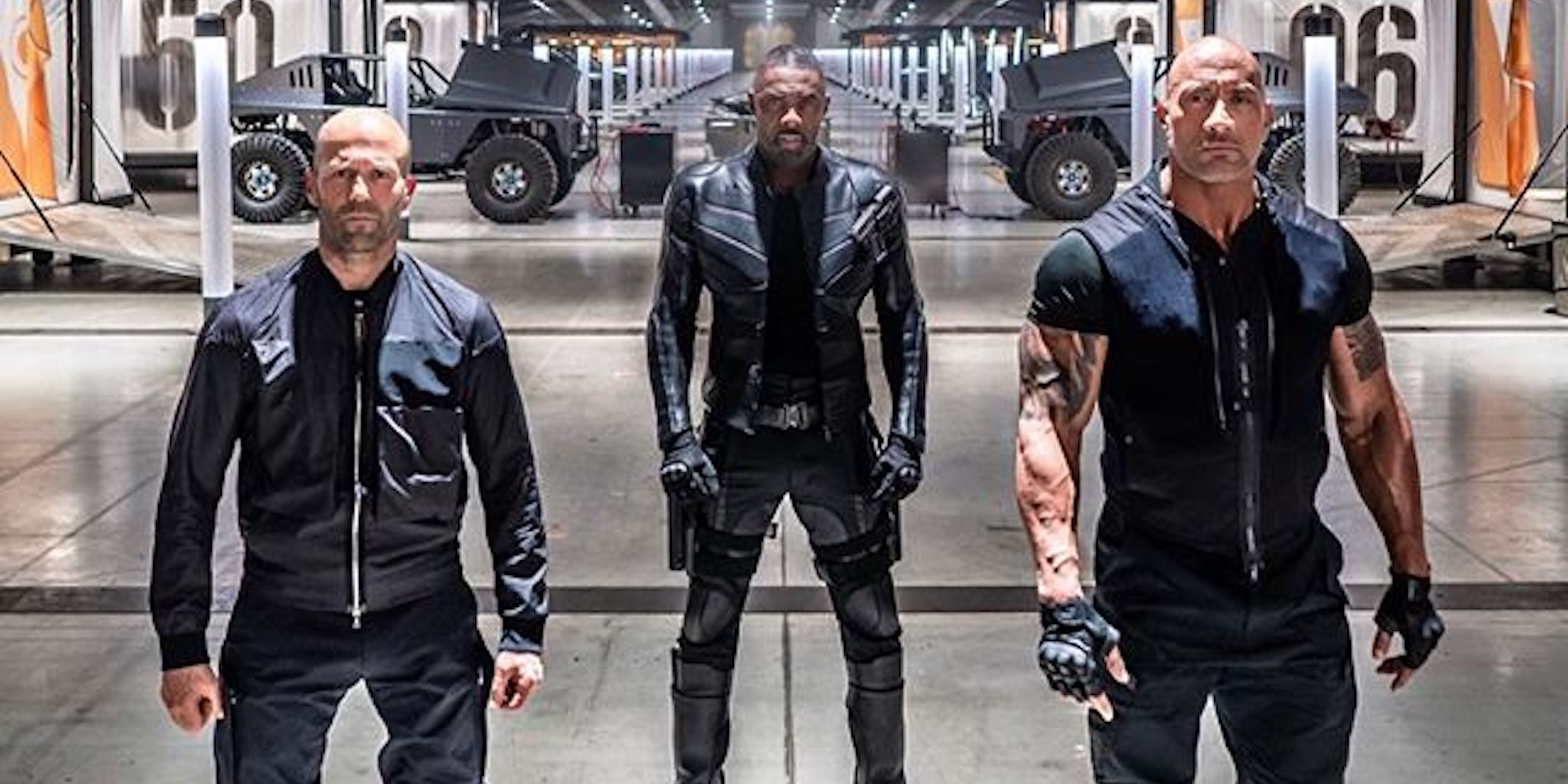 Hobbs And Shaw Behind The Scenes Pictures Popsugar Entertainment 