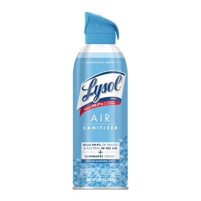 Lysol Air Sanitizer in Cotton Blossom