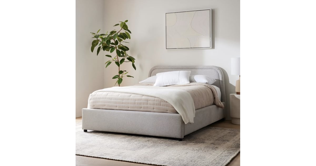 A Stylish Bed West Elm Camilla Low Profile Bed Best and Most