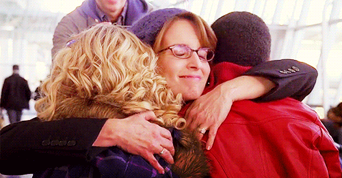 You feel that sudden urge for one last hug before you say goodbye.