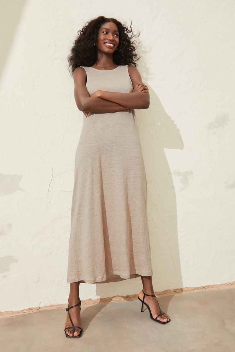 Linen Jersey Dress