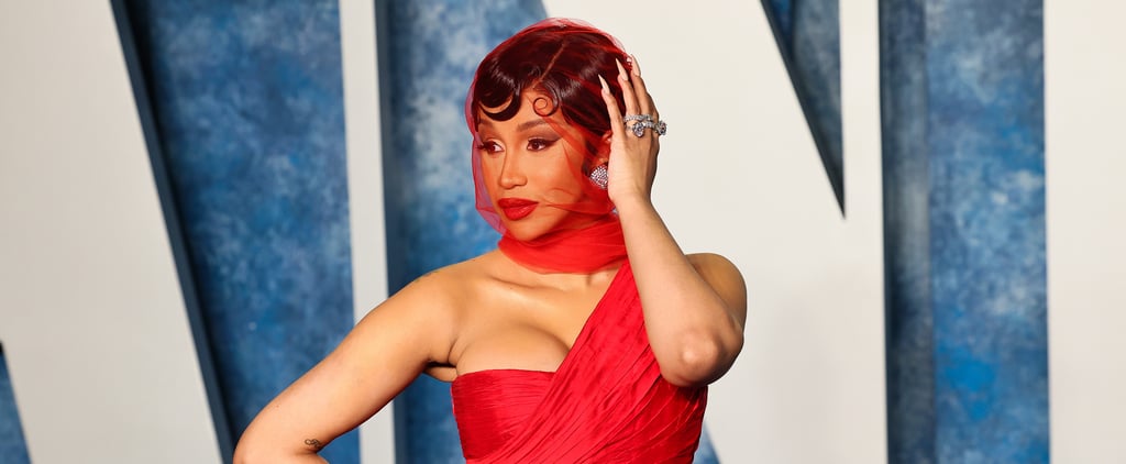 Cardi B Shows Sideboob in Tropical Two-Piece Outfit