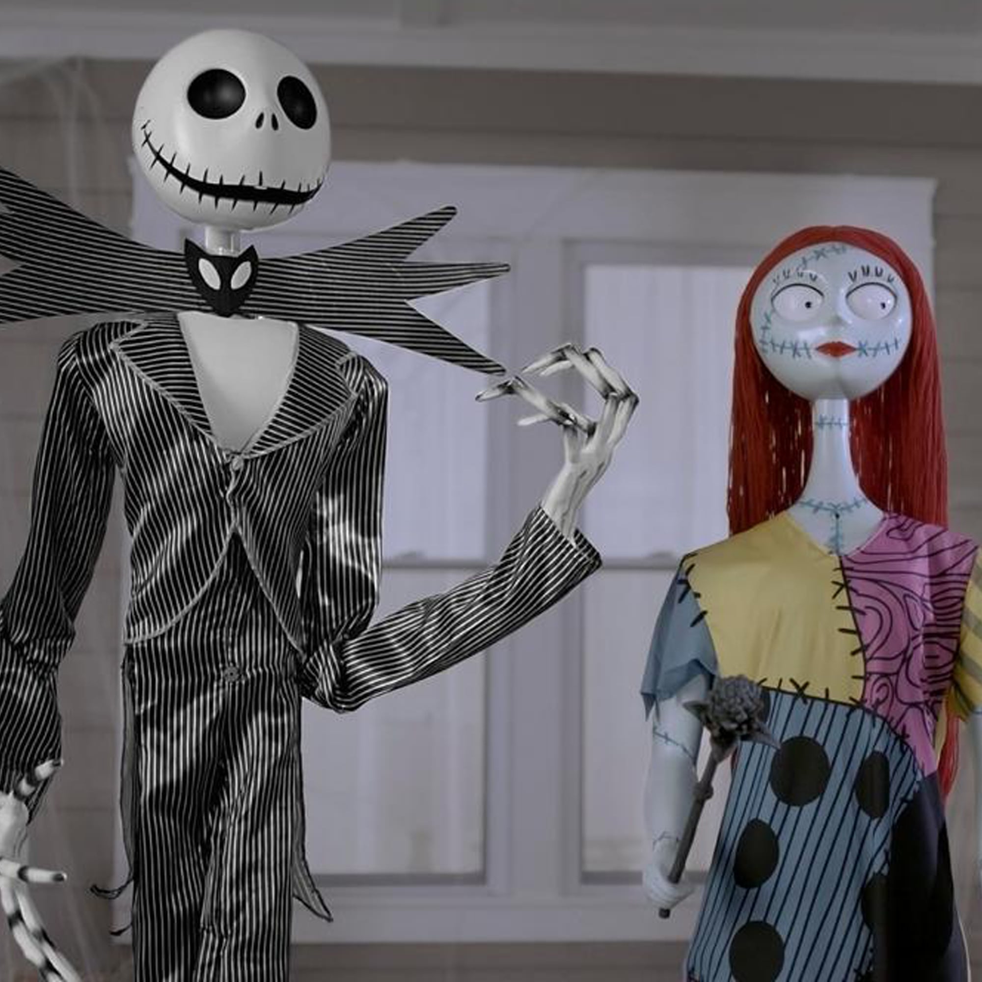 sally and jack skellington