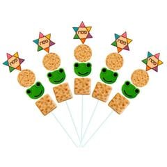 marzipan "kabobs"