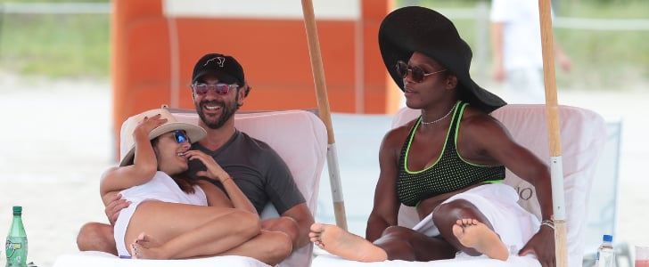 Serena Williams Wears a Bikini in Miami Beach | Pictures