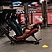 Kelsey Wells Machine Leg Workout