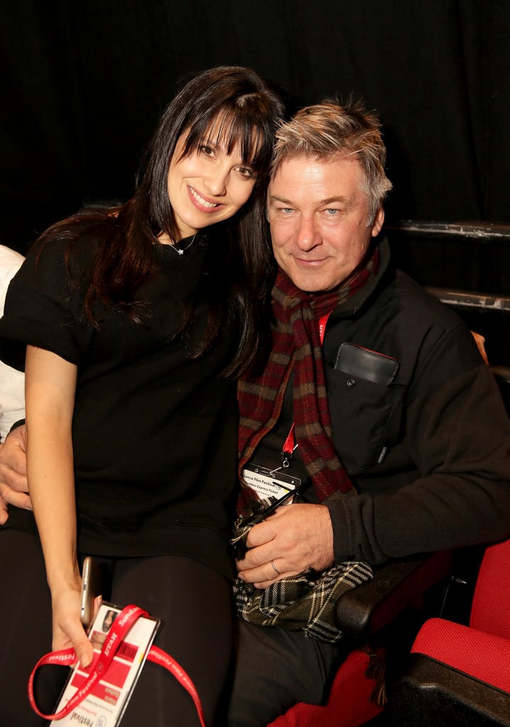 Alec Baldwin and his pregnant wife, Hilaria, caught a screening.