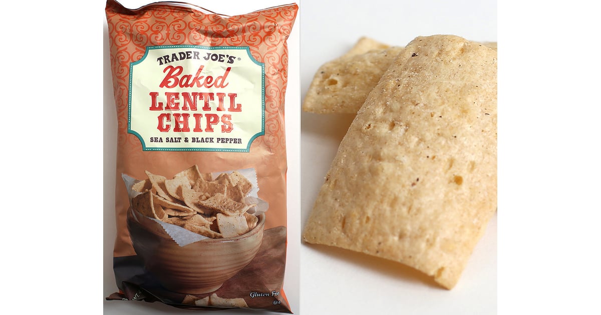 Baked Lentil Chips With Salt and Black Pepper (2) Healthy Trader Joe
