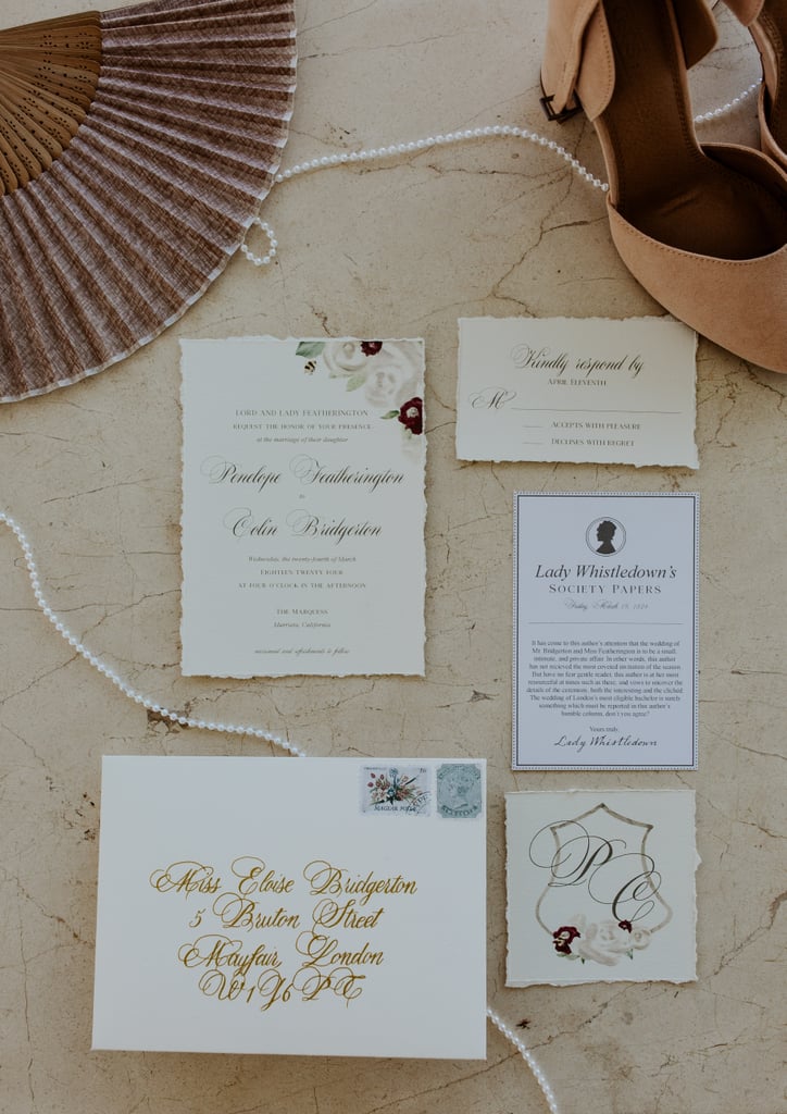 See Photos From This Bridgerton-Inspired Wedding Shoot