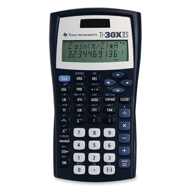 Calculator: Texas Instruments 30XIIS Scientific Calculator
