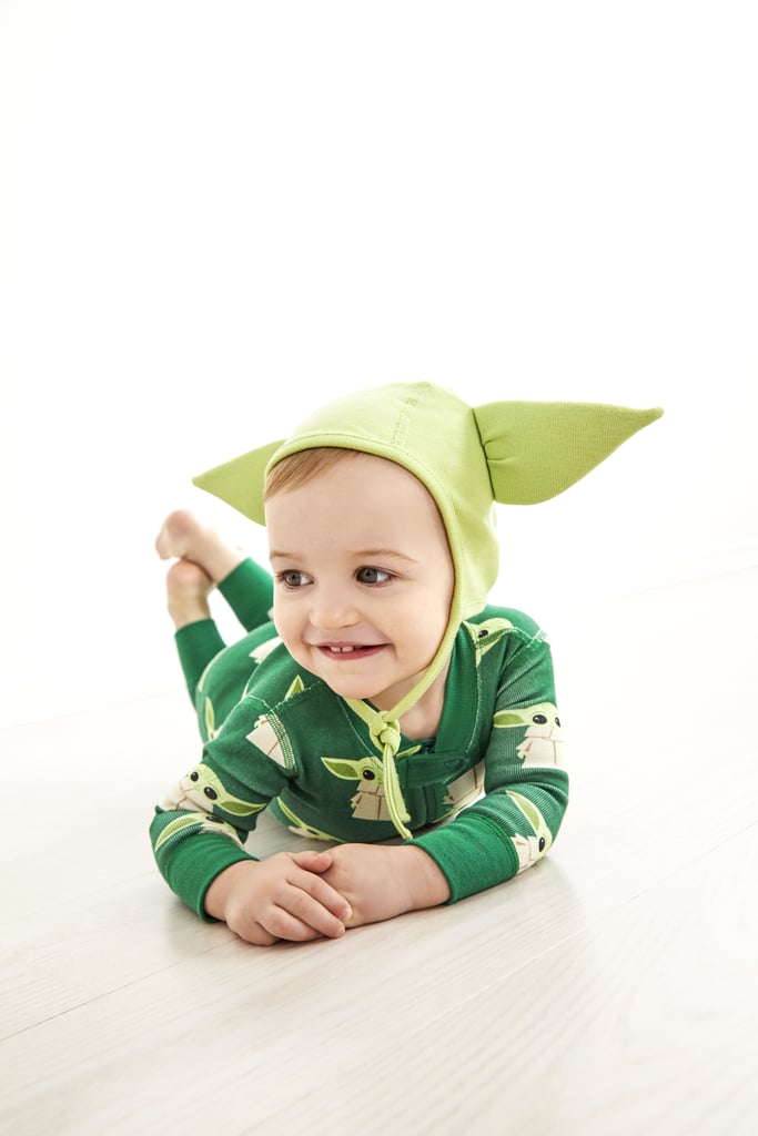 Baby Star Wars Grogu Pilot Cap in The Child/Baby Yoda/Grogu - 100% Organic Combed Cotton - Size XXS by Hanna Andersson