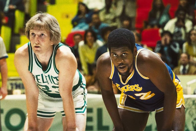 Sean Patrick Small  as Larry Bird in "Winning Time"