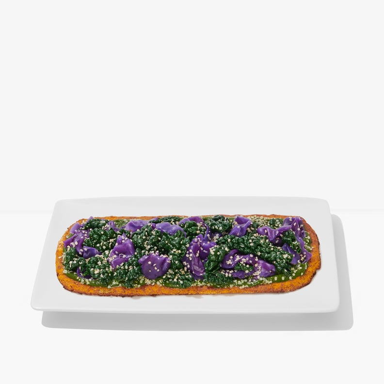 Kale + Coriander Flatbread With Sweet Potato Crust