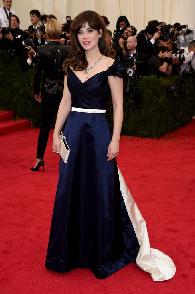 Zooey Deschanel at the Met Gala 2014