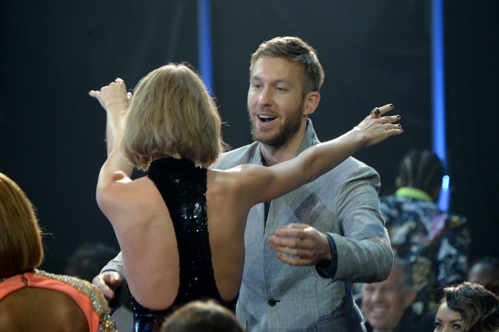 Taylor Swift and Calvin Harris at iHeartRadio Awards 2016