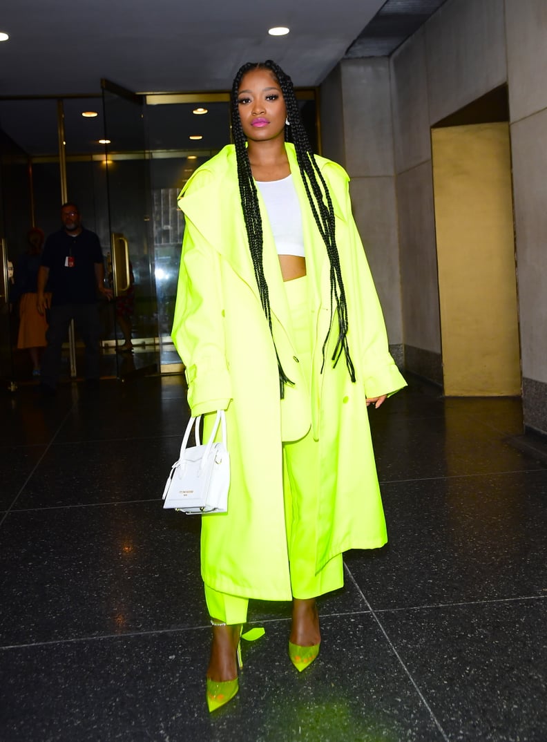 Keke Palmer in Christopher John Rogers at "The Today Show"