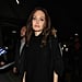 Angelina Jolie Wearing Black Suede Boots
