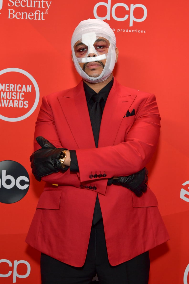 The Weeknd at the 2020 American Music Awards