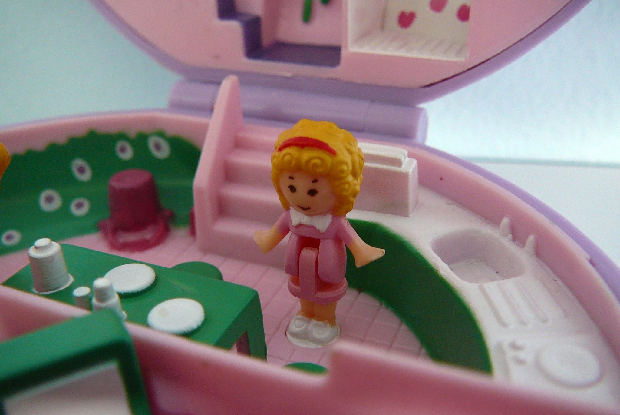 polly pocket mansion vintage