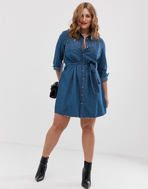 denim dress outfit 2019