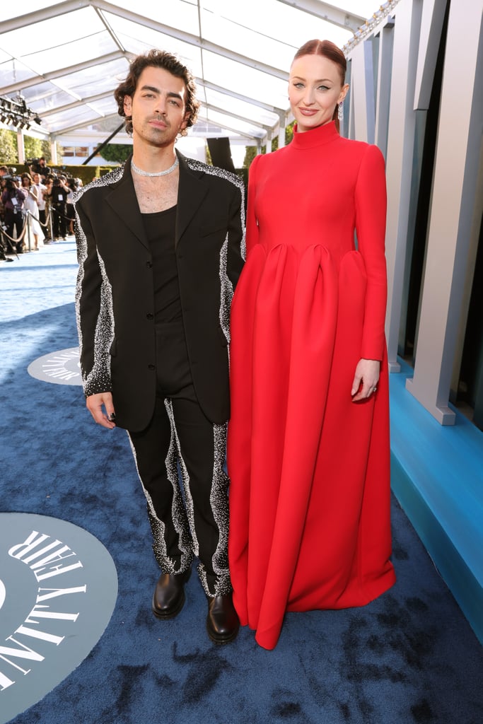 Joe Jonas, Sophie Turner at 2022 Vanity Fair Oscars Party