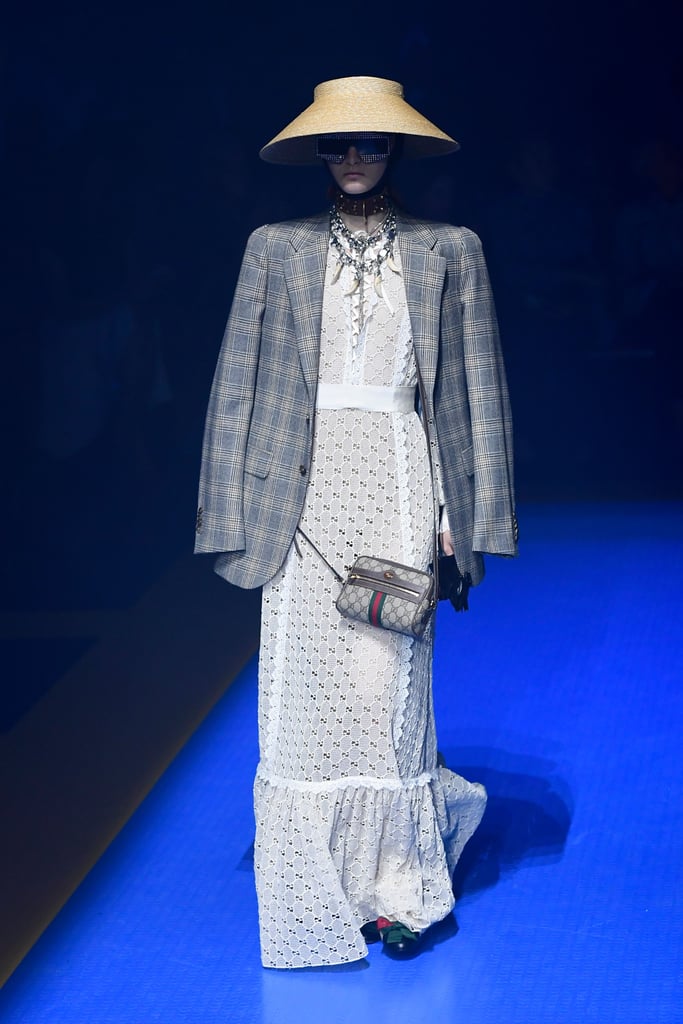 When she's not in the office, we think Amal would love this white maxi dress and plaid blazer. She can wear them as separates, perhaps saving the dress for a nice night out with George Clooney.