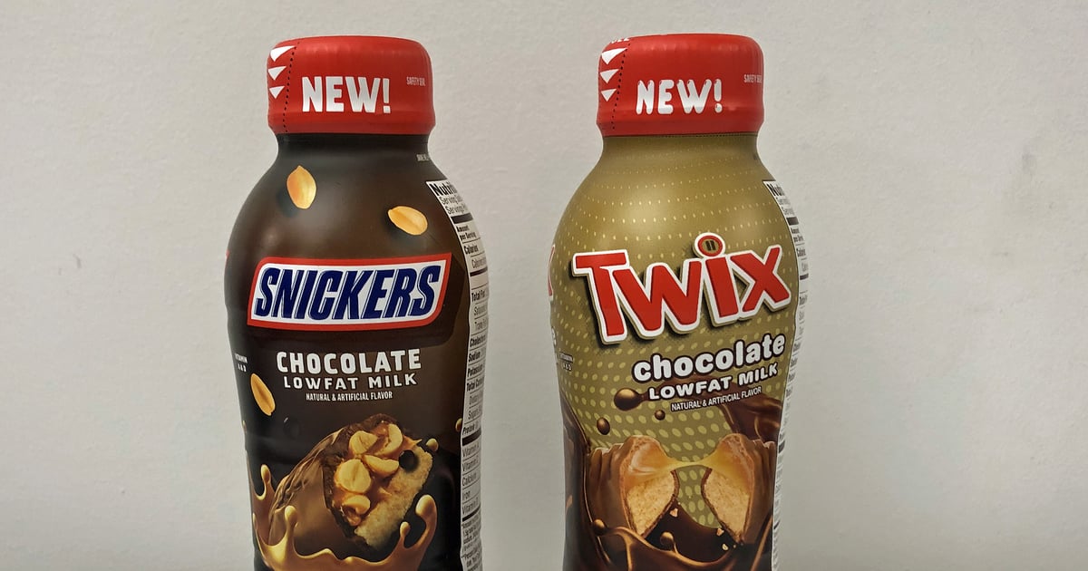 Snickers and Twix Chocolate Milk Review | POPSUGAR Food