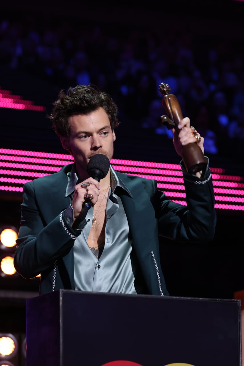 Harry Styles at the 2023 Brits